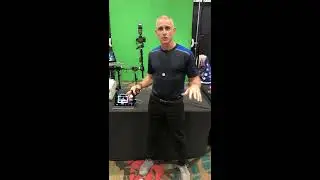 Our basic green screen setup