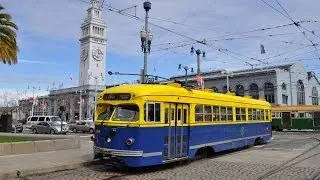 Historic Streetcars in California - San Diego, San Pedro, and San Francisco