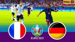 PES 2021 - FRANCE vs GERMANY - UEFA EURO 2021 - Gameplay PC