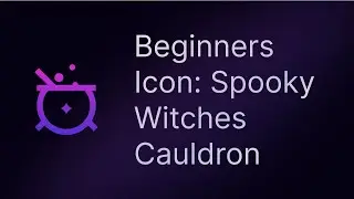 Figma Beginner Icons: Spooky Witches Cauldron