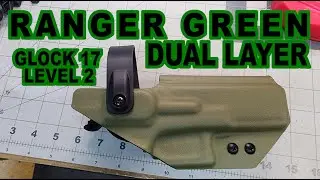 How To Make A Glock 17 Level 2 Holster....Dual Layer!