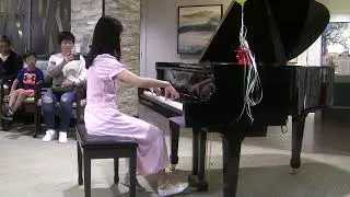 Vicky played Happy Birthday Variation.