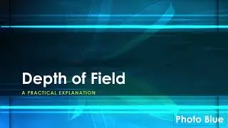 Photography Basics - Practical Guide to Depth of Field