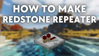 Minecraft: How To Craft a Redstone Repeater?