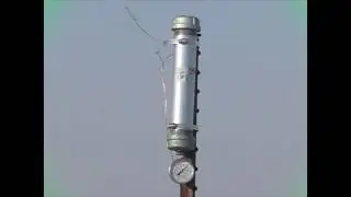 End Burning Sugar Motor Test