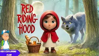 Will Little Red Riding Hood OUTSMART the Hungry Wolf? | Fairy Tales | bedtime Stories |