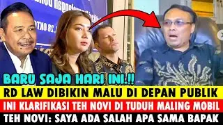 Baru Saja ! RD Law Dibikin Malu Ini Klarifikasi Teh Novi Yg Dituduhkan M4ling Mobil, Donasi Mas Agus