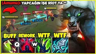 WARWİCK REWORK VE BUFF !! DELLENİYOR ÇAR UZAKTAN ATLIYOR !!