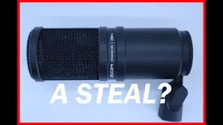 Zoom ZDM-1 Microphone Review and Comparison - Rode PodMic - Shure SM7B