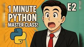 1 Minute Python Masterclass (Episode 2: Functions)
