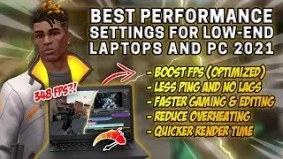 How to OPTIMIZE & SPEED UP Low-End PC or Laptop Performance For Gaming (BOOST FPS AND FIX LAGS 100%)