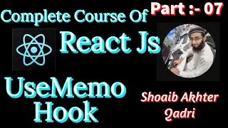 UseMemo Hook in React JS || Complete Full Course of React JS || React Tutorial #reactjscourse #react