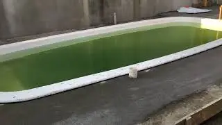 Fazendo a base suspensa da piscina
