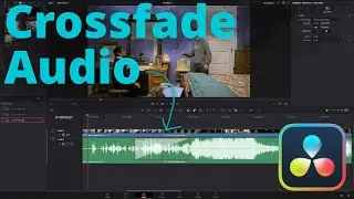 DaVinci Resolve - Crossfade Audio