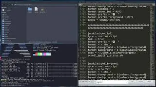 ArcoLinux : 1780 Add the latest spotify module to the polybar on ArcoLinux