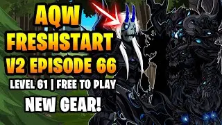Spending My Legion Tokens! AQW Freshstart V2 F2P - Ep 66! New Class and Gear