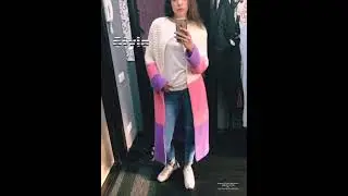Связала кардиган за 3 дня, 