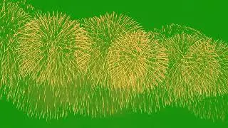 Fireworks Green Screen Animation Effect Chromakey Overlay Футаж Фейерверк 15 Эффект хромакей