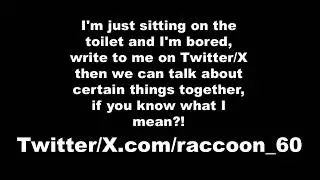 I'm bored, write to me on Twitter/X