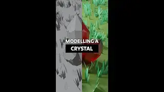 How To Model A Crystal in Blender - Beginner Tutorial 