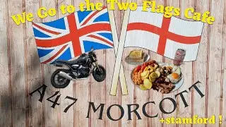 The Two Flags Cafe #cafe  #motorbikecaferacer #djimini3