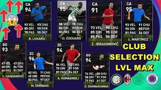 PES 2021 / CLUB SELECTION LEVEL MAXIMO / INTER e MILAN / CELTIC e RANGER / 