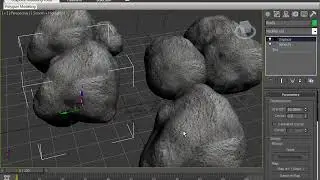 3Ds max rock modeling tutorial