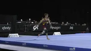 Hunter Brunett - Floor Exercise - 2023 Core Hydration Classic - Men Session 2