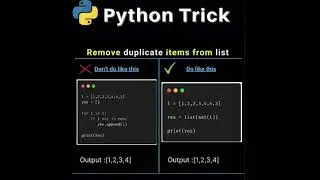 Python Trick 
