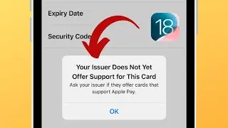 Fixed✅: Your issuer does not yet offer support for this card ask your issuer if they offer cards