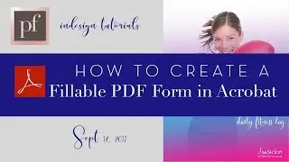 How to Create A Fill In The Blank PDF in Adobe Acrobat