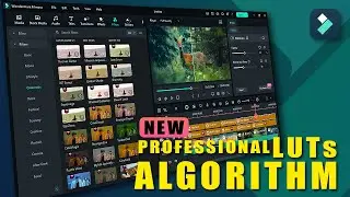 How to GET Cinematic Color Grading | Filmora V13 New LUTs 2024