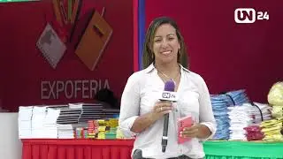 Feria Plan Escolar ofrece gangas a los padres en la Plaza de la Juventud.