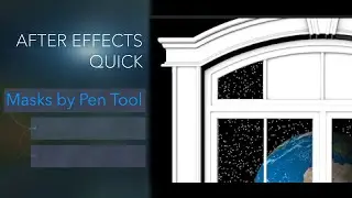 Adobe After Effects, Drawing Masks with the Pen Tool