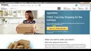 Amazon Prime 30 Day Free Trial