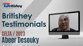CELTA Testimonial 4 / Abeer Desouky / 2023