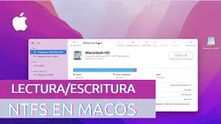 Pegar archivos en discos con formato Windows NTFS en MacOS