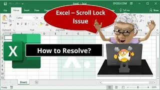 Scroll Lock in Excel - How to turn it OFF and ON 