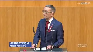 Herbert Kickl - Wahl des neuen Nationalratspräsidiums - 24.10.2024