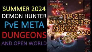 The best Demon Hunter build for dungeons and farming in Diablo Immortal (Tutorial, gameplay + more)
