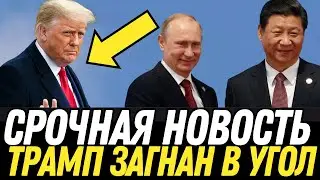 СРОЧНО: ТРАМП ПОСТАВИЛИ В УГОЛ НА ГРЕЧКУ! ПУТИН И КИТАЙ УНИЧТОЖИЛИ ЕГО ПЛАН МЕСТИ! ЕМУ БУДЕТ ТЯЖКО