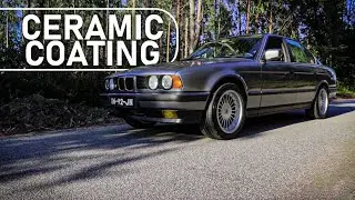 Ceramic Coating a BMW E34 525i