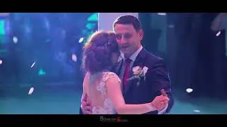 Армянская свадьба! Первый танец жениха и невесты! Поёт Albert Jagatspanyan - 