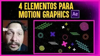 CÓMO ANIMAR 4 GRÁFICOS REUSABLES EN AFTER EFFECTS // TUTORIAL 31