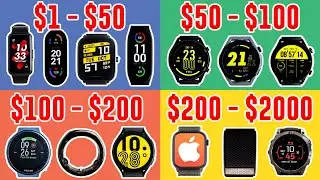 Best Smartwatch for Every Budget! Scientific Health Tracking Review of 75 Watches (2022)