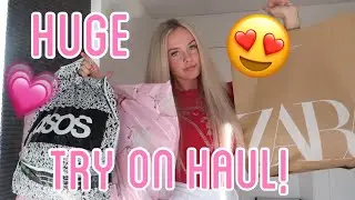 HUGE Try On HAUL!😱❤️‍🔥 ~ Zara, Asos, Pretty Little Thing & More!🥳
