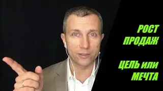 Хочу рост продаж! Это цель, желание или мечта? Повышение эффективности Вячеслав Орешкин