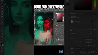 Double color exposure in photoshop (EASY)