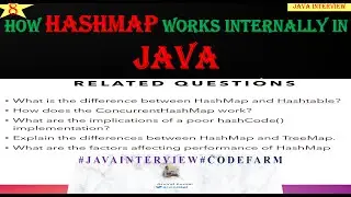 How Hashmap Works Internally in Java | Java Interview QnA | Codefarm #javainterview