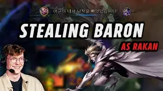 STEALING BARON IN HIGH ELO KOREAN CHALLENGER!!